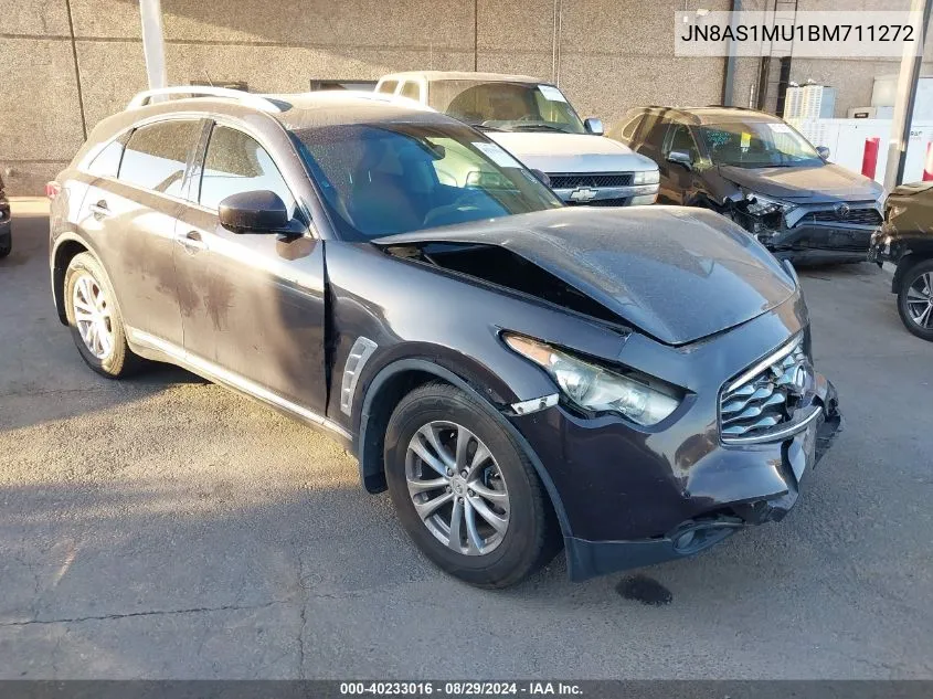 2011 Infiniti Fx35 VIN: JN8AS1MU1BM711272 Lot: 40233016