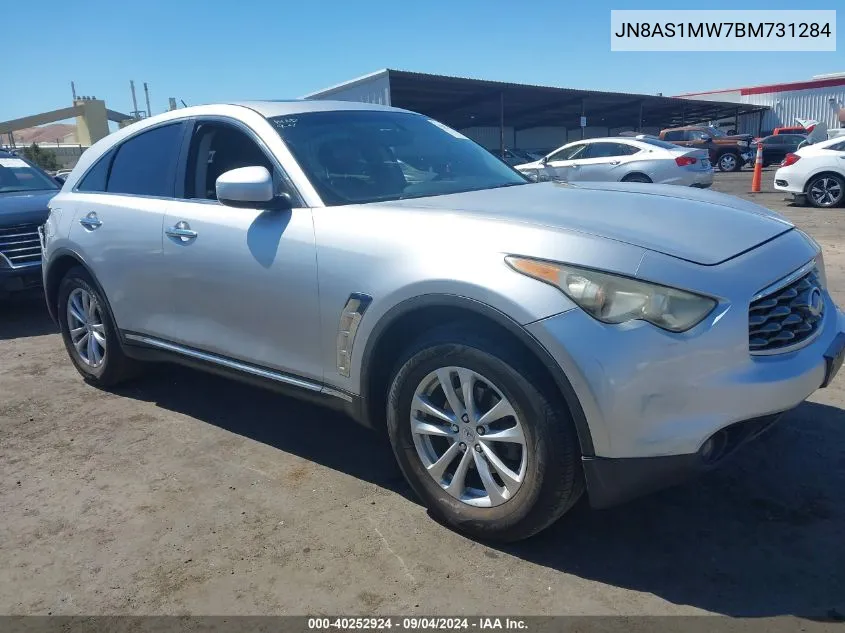 JN8AS1MW7BM731284 2011 Infiniti Fx35