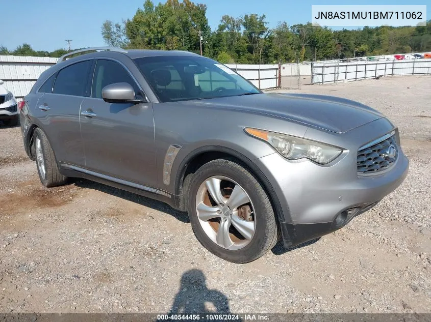 2011 Infiniti Fx35 VIN: JN8AS1MU1BM711062 Lot: 40544456