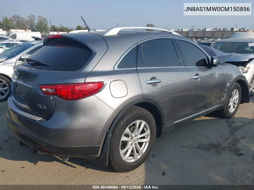 JN8AS1MW0CM150856 2012 Infiniti Fx35 Limited Edition