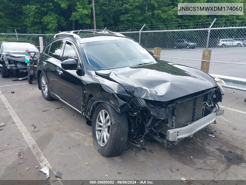 2013 Infiniti Fx37 VIN: JN8CS1MWXDM174060 Lot: 39585052