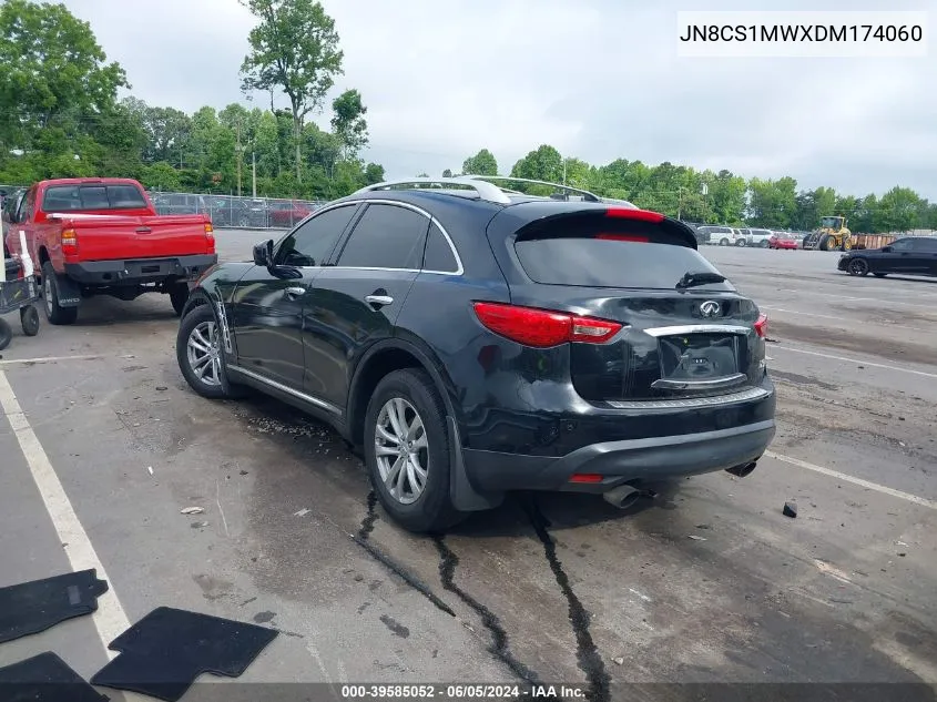 JN8CS1MWXDM174060 2013 Infiniti Fx37