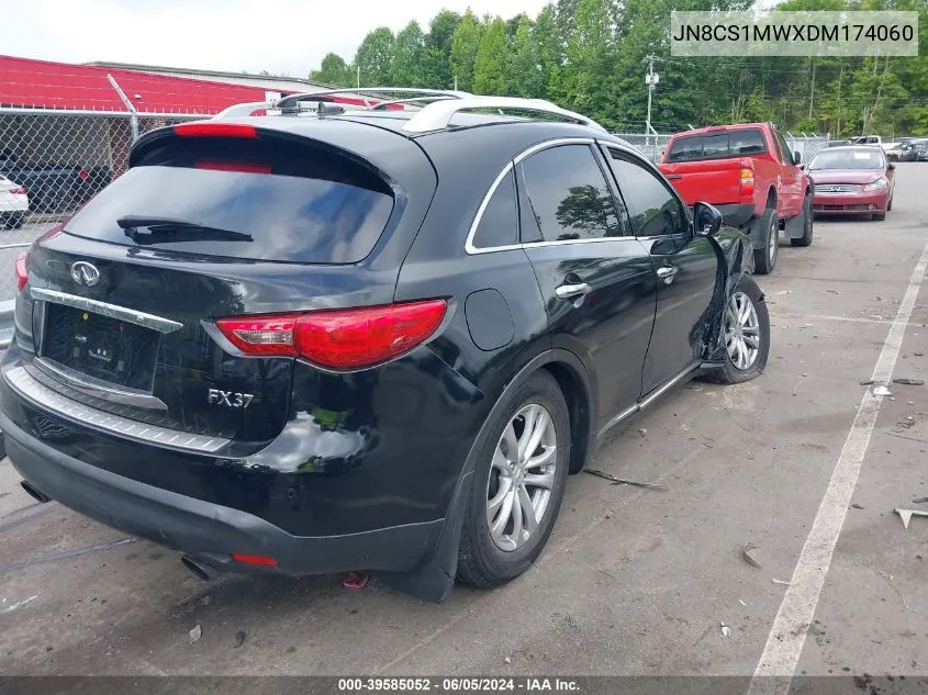 2013 Infiniti Fx37 VIN: JN8CS1MWXDM174060 Lot: 39585052