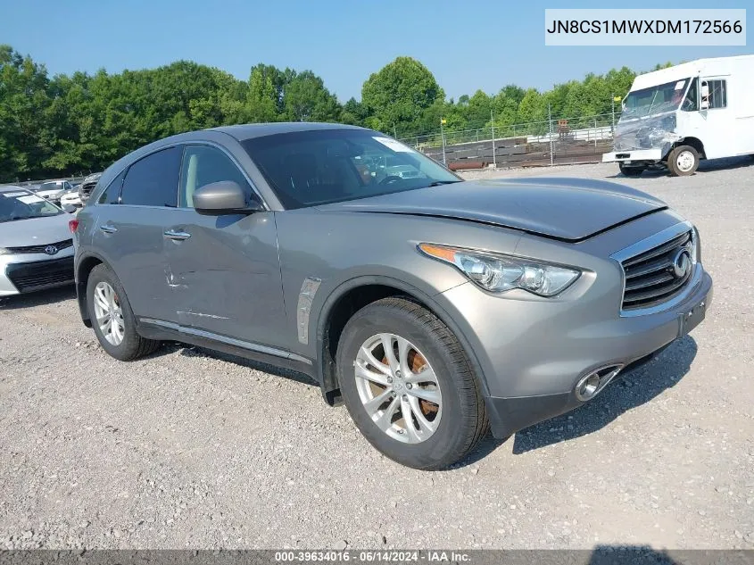 JN8CS1MWXDM172566 2013 Infiniti Fx37