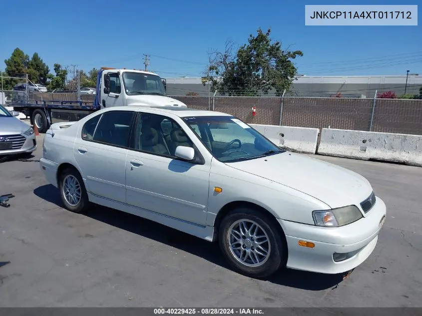 1999 Infiniti G20 Standard/Touring VIN: JNKCP11A4XT011712 Lot: 40229425