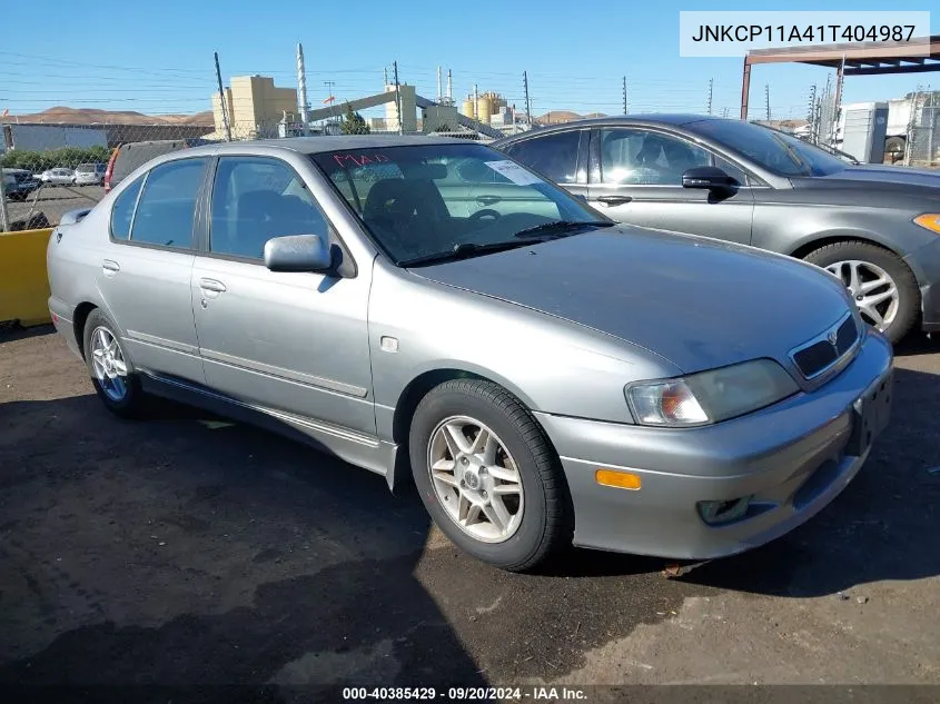 2001 Infiniti G20 Touring VIN: JNKCP11A41T404987 Lot: 40385429