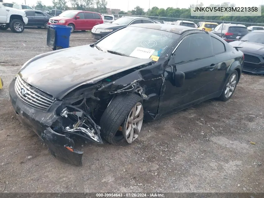 JNKCV54EX3M221358 2003 Infiniti G35