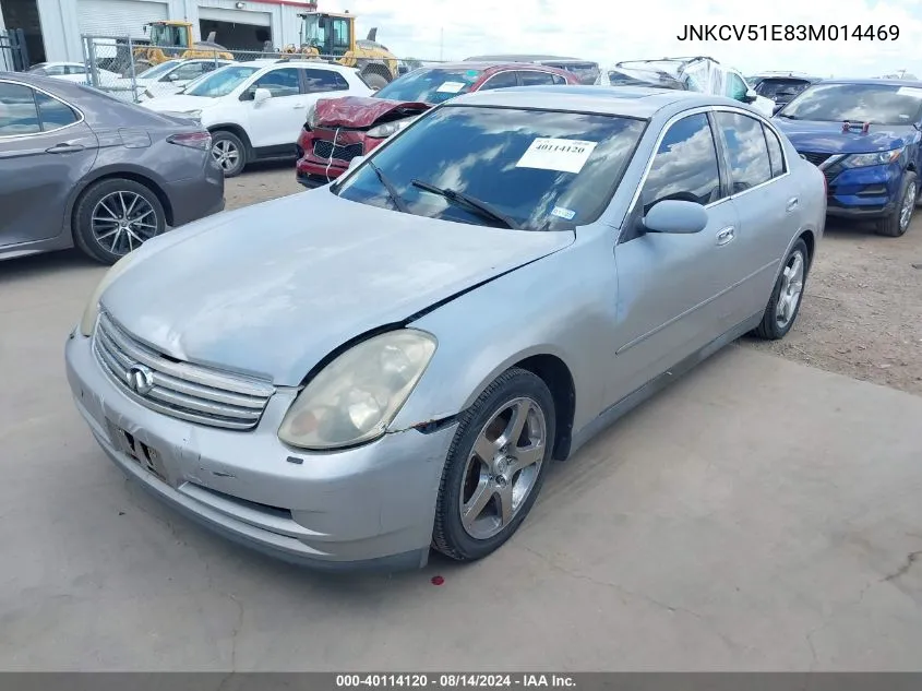 JNKCV51E83M014469 2003 Infiniti G35 Luxury Leather