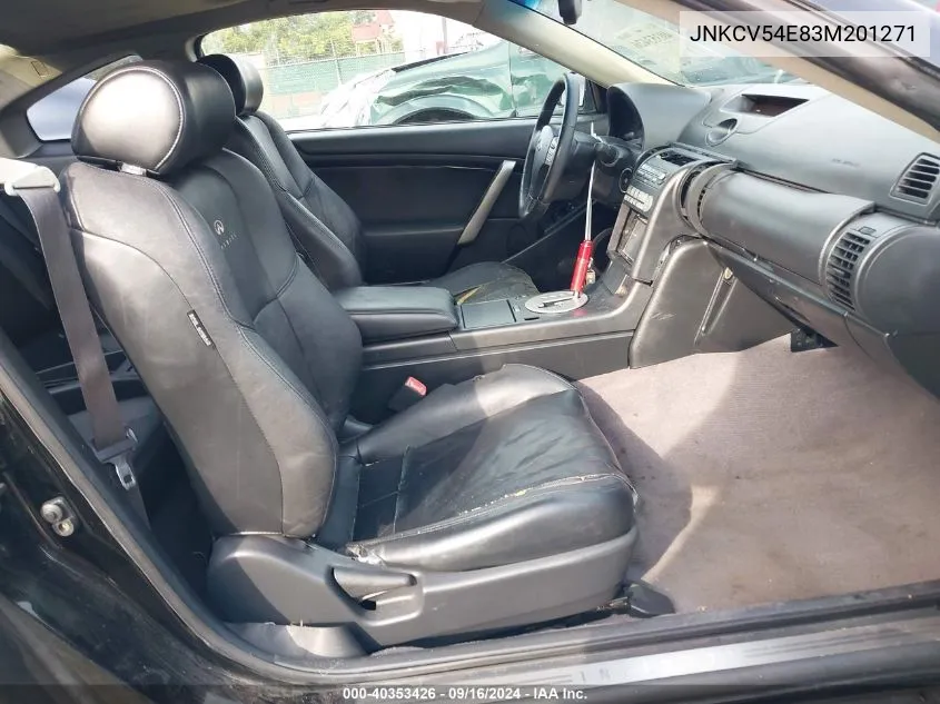 JNKCV54E83M201271 2003 Infiniti G35 Base W/Leather