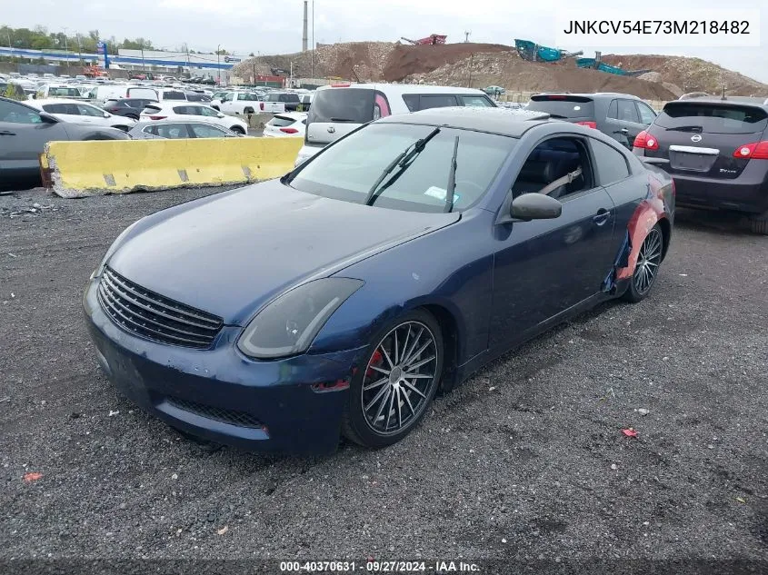 JNKCV54E73M218482 2003 Infiniti G35 Base W/Leather