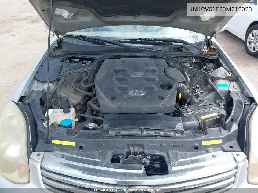 JNKCV51E23M012023 2003 Infiniti G35