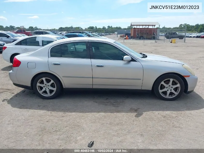 JNKCV51E23M012023 2003 Infiniti G35