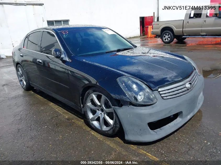 JNKCV51E74M613395 2004 Infiniti G35