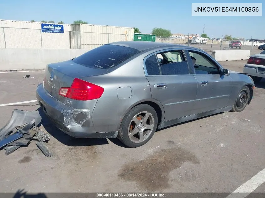 JNKCV51E54M100856 2004 Infiniti G35