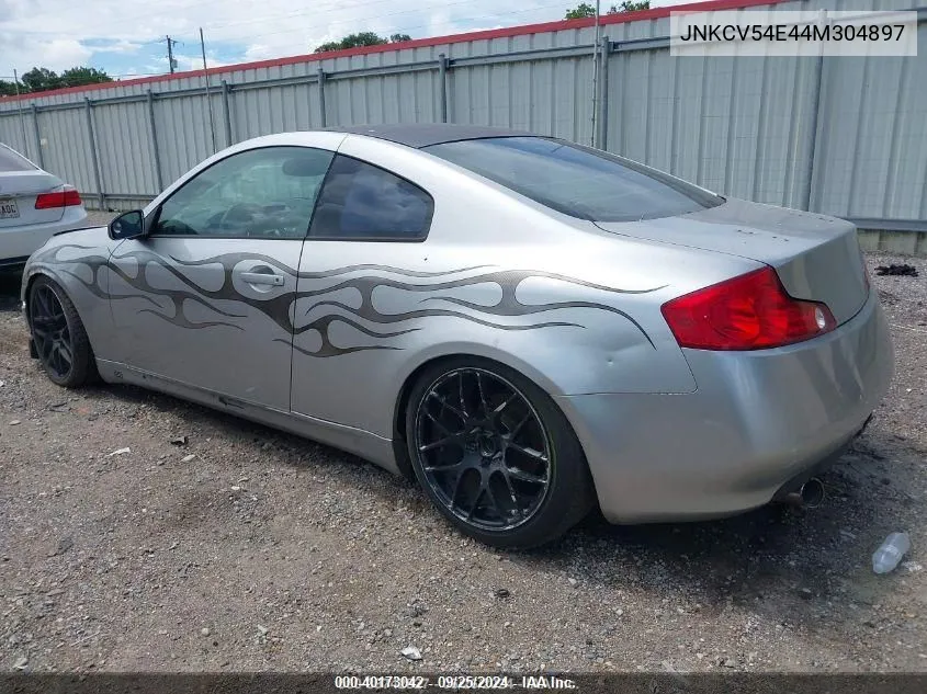 2004 Infiniti G35 VIN: JNKCV54E44M304897 Lot: 40173042