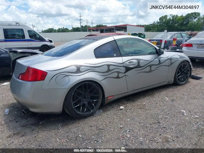 2004 Infiniti G35 VIN: JNKCV54E44M304897 Lot: 40173042