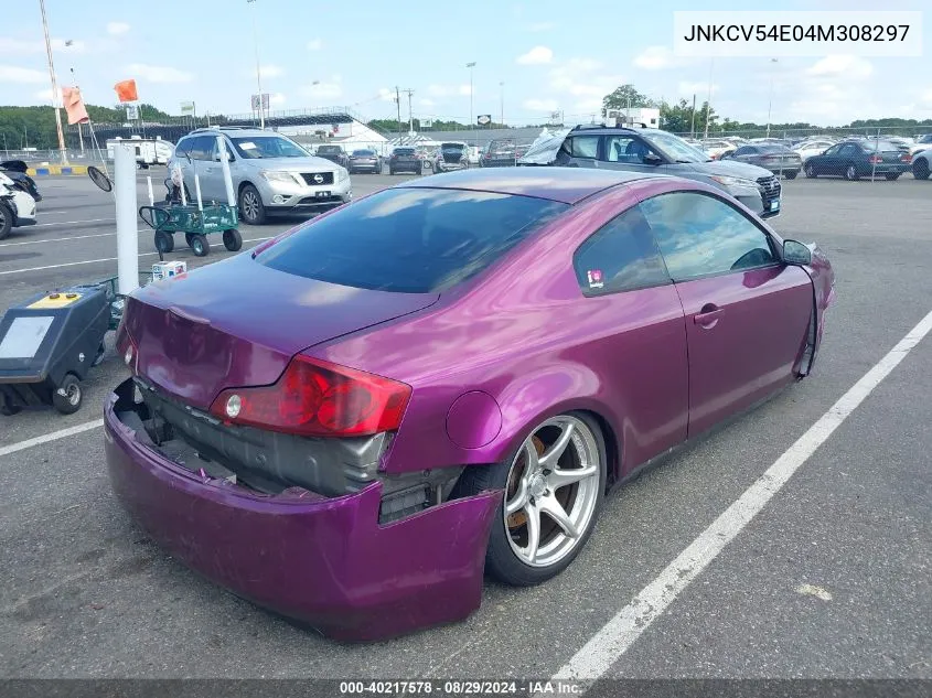 JNKCV54E04M308297 2004 Infiniti G35