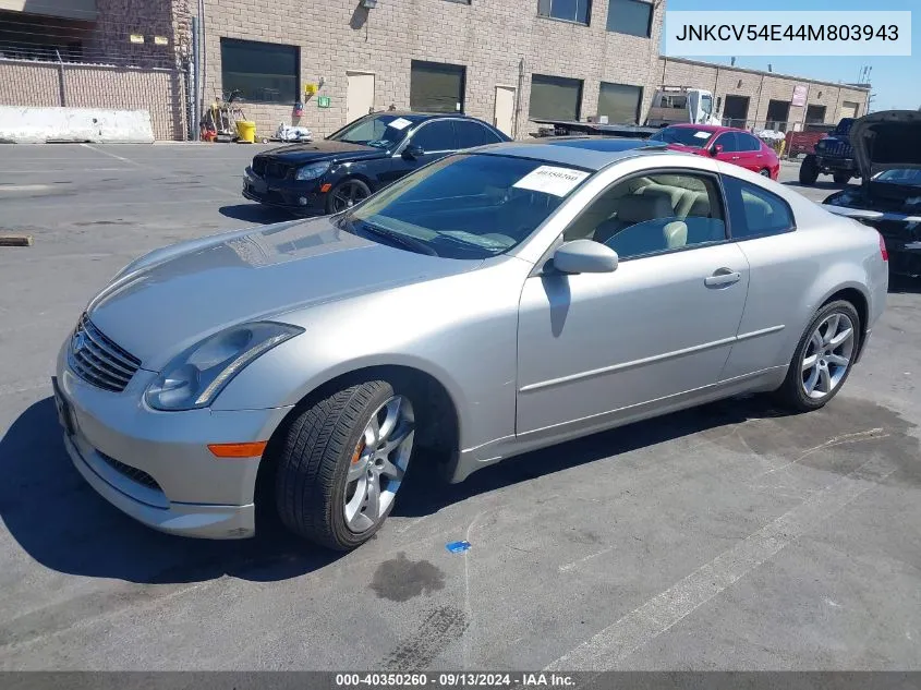 JNKCV54E44M803943 2004 Infiniti G35