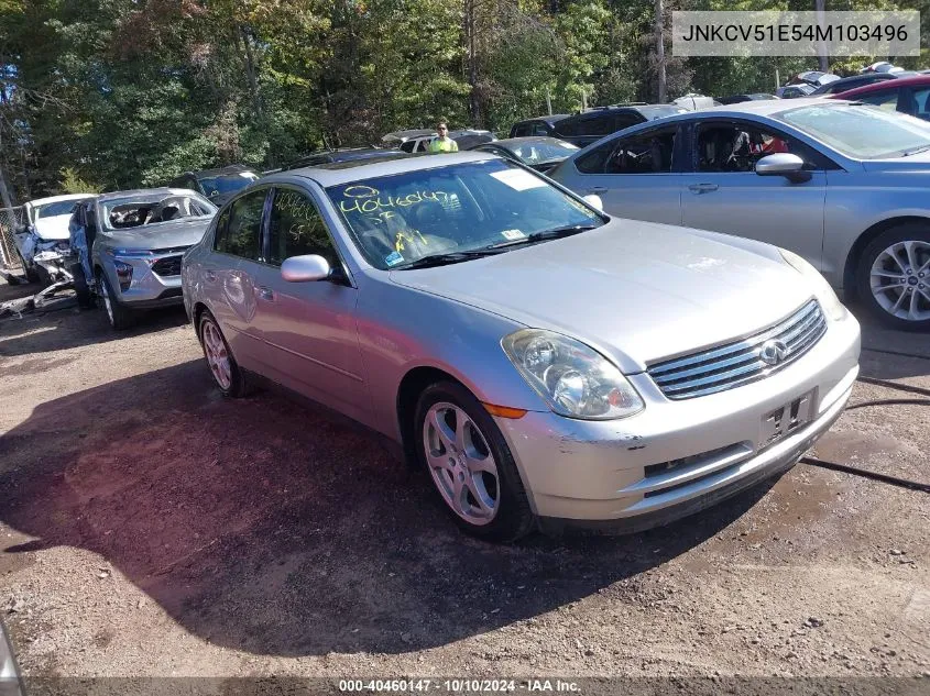 JNKCV51E54M103496 2004 Infiniti G35