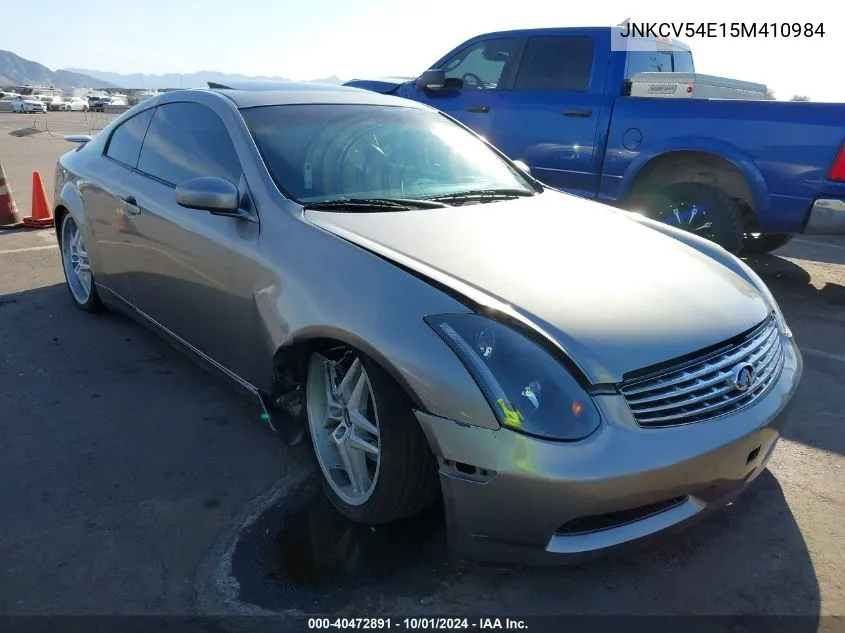 JNKCV54E15M410984 2005 Infiniti G35