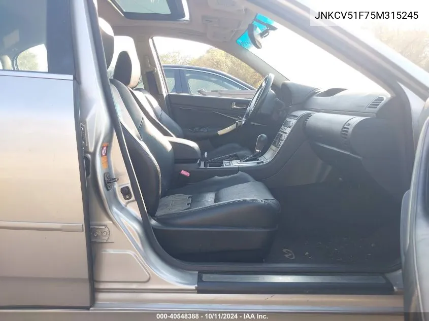 JNKCV51F75M315245 2005 Infiniti G35X