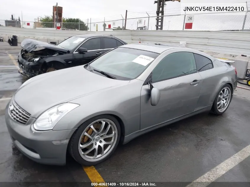 JNKCV54E15M422410 2005 Infiniti G35