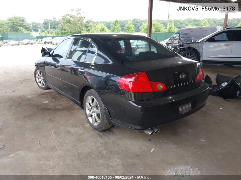 JNKCV51F56M613178 2006 Infiniti G35X