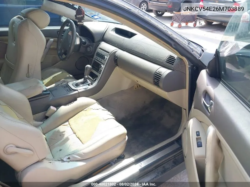 JNKCV54E26M703889 2006 Infiniti G35