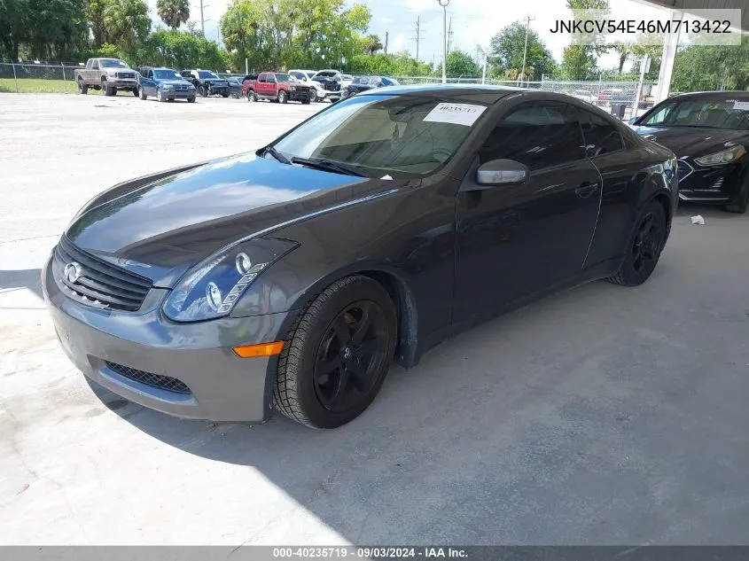 2006 Infiniti G35 VIN: JNKCV54E46M713422 Lot: 40235719