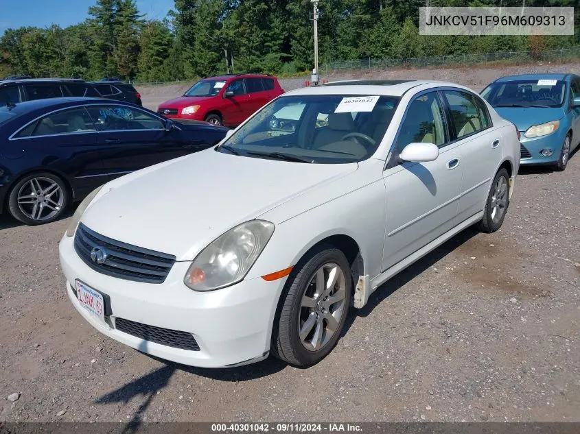 JNKCV51F96M609313 2006 Infiniti G35X