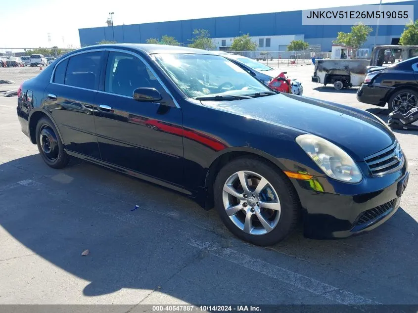 JNKCV51E26M519055 2006 Infiniti G35