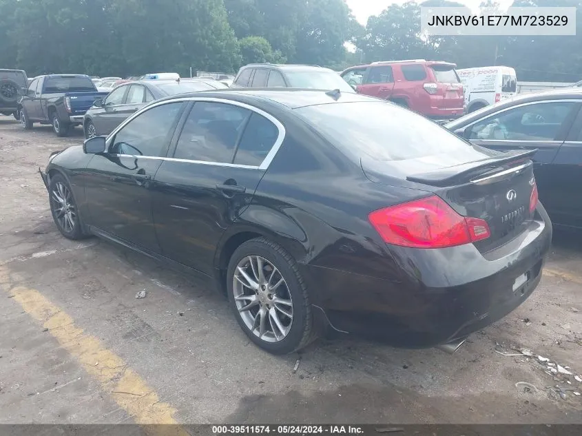 2007 Infiniti G35 Sport VIN: JNKBV61E77M723529 Lot: 39511574