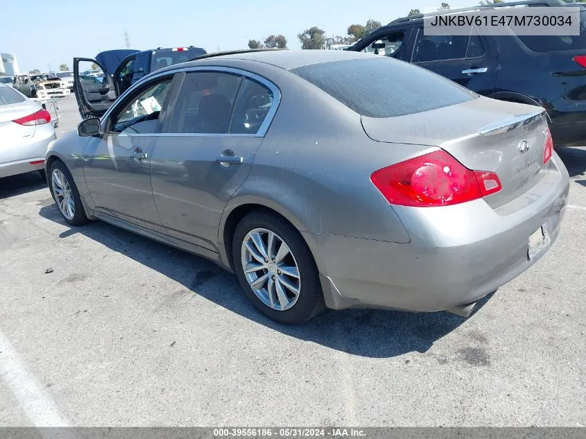 JNKBV61E47M730034 2007 Infiniti G35 Sport W/6-Speed Manual