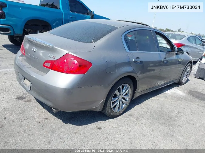 JNKBV61E47M730034 2007 Infiniti G35 Sport W/6-Speed Manual