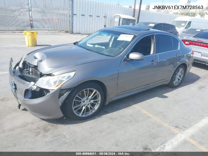 JNKBV61EX7M728563 2007 Infiniti G35 Sport