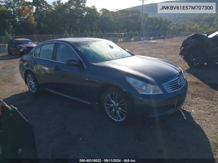 2007 Infiniti G35 Sport VIN: JNKBV61E57M707300 Lot: 40319022