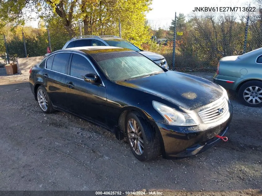 2007 Infiniti G35 Journey VIN: JNKBV61E27M713622 Lot: 40625752