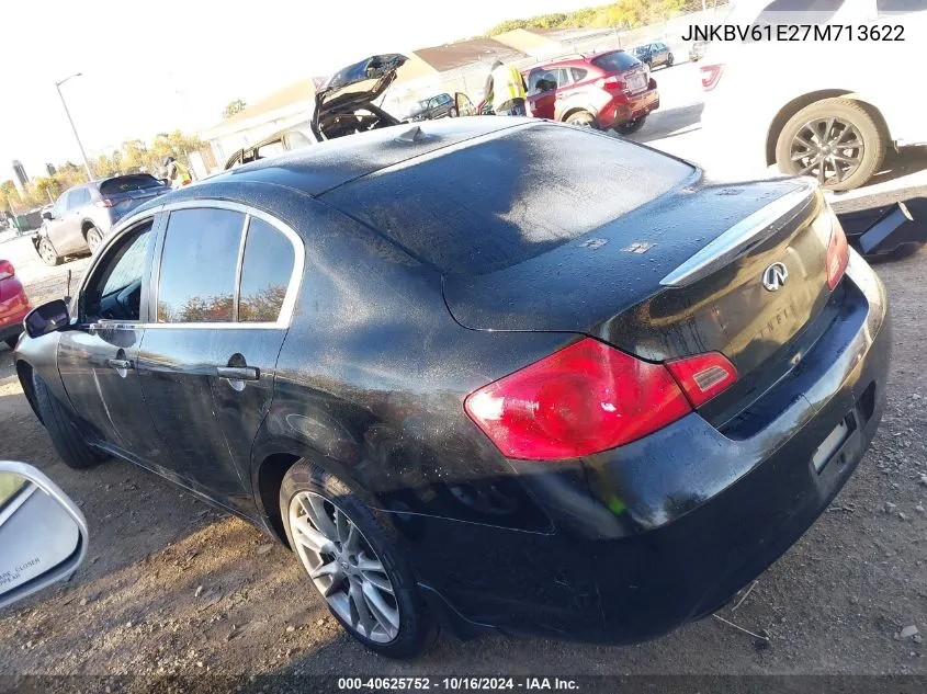 2007 Infiniti G35 Journey VIN: JNKBV61E27M713622 Lot: 40625752