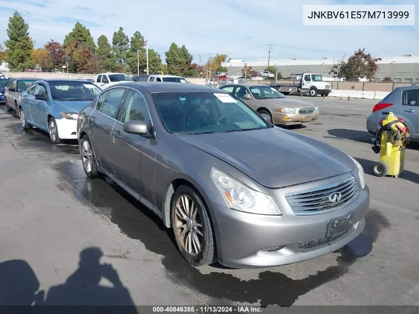 2007 Infiniti G35 Sport VIN: JNKBV61E57M713999 Lot: 40846385