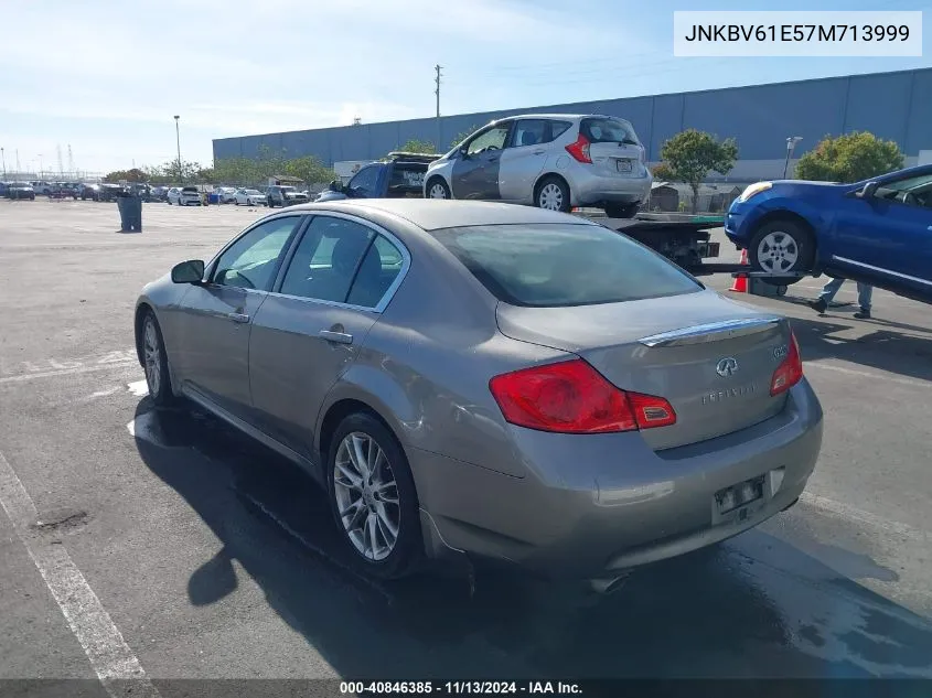 2007 Infiniti G35 Sport VIN: JNKBV61E57M713999 Lot: 40846385