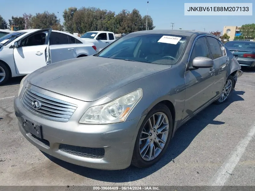 2008 Infiniti G35 Journey VIN: JNKBV61E88M207133 Lot: 39666409