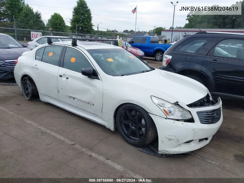 JNKBV61E88M204619 2008 Infiniti G35 Sport