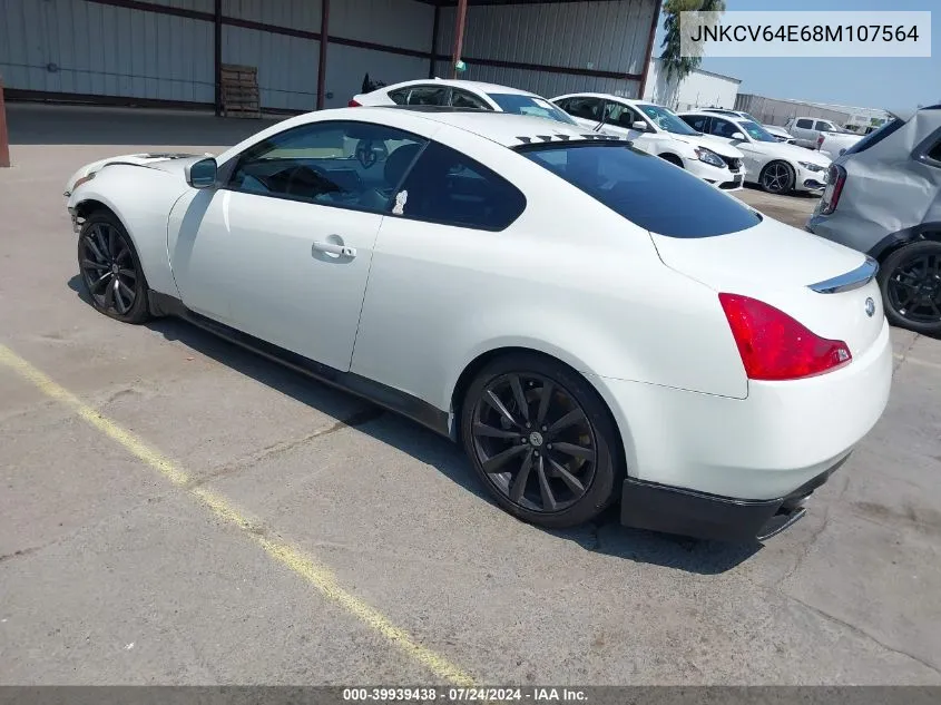 JNKCV64E68M107564 2008 Infiniti G37 Sport