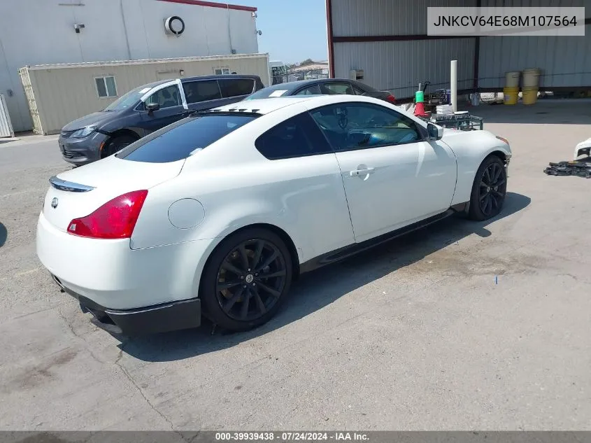 JNKCV64E68M107564 2008 Infiniti G37 Sport