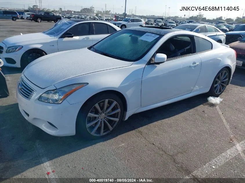 JNKCV64E68M114045 2008 Infiniti G37 Journey