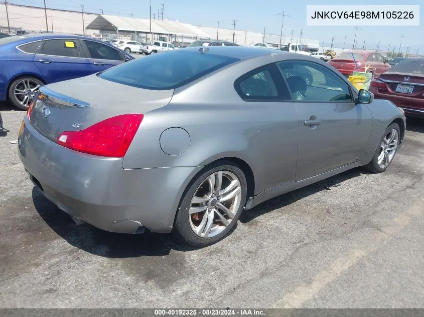 2008 Infiniti G37 Journey VIN: JNKCV64E98M105226 Lot: 40192325