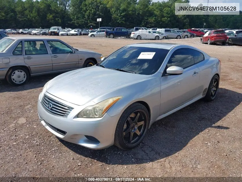 JNKCV64E78M105628 2008 Infiniti G37 Journey/Sport