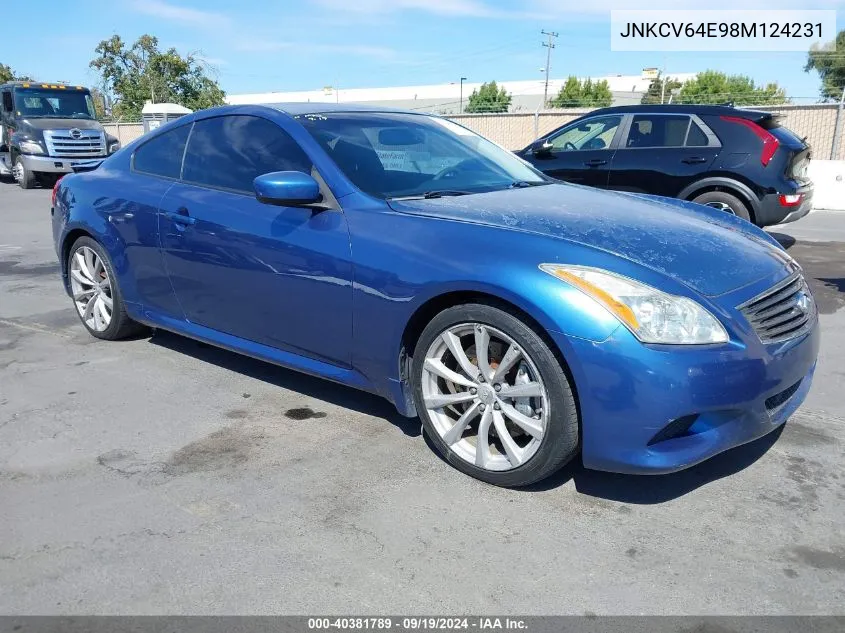 JNKCV64E98M124231 2008 Infiniti G37 Journey