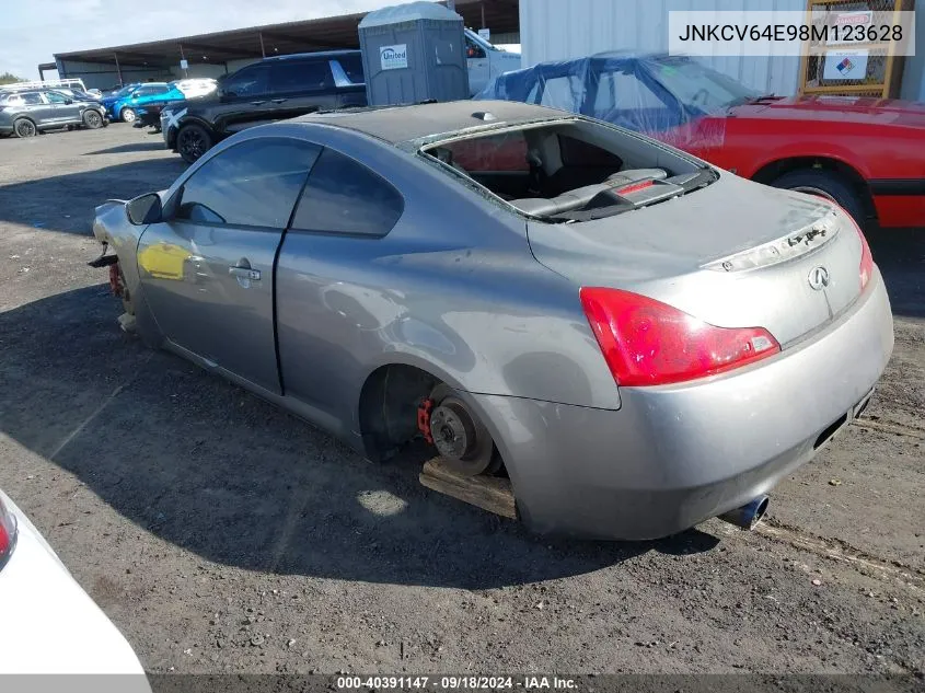 2008 Infiniti G37 Journey VIN: JNKCV64E98M123628 Lot: 40391147