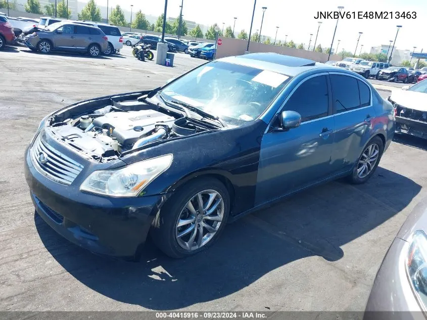 2008 Infiniti G35 Journey VIN: JNKBV61E48M213463 Lot: 40415916